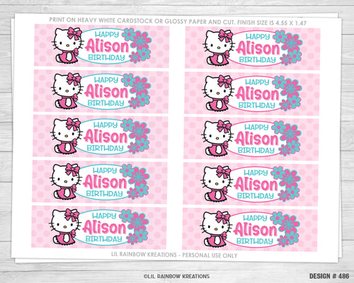 NP-486 | Pink Hello Kitty Napkin Wrappers