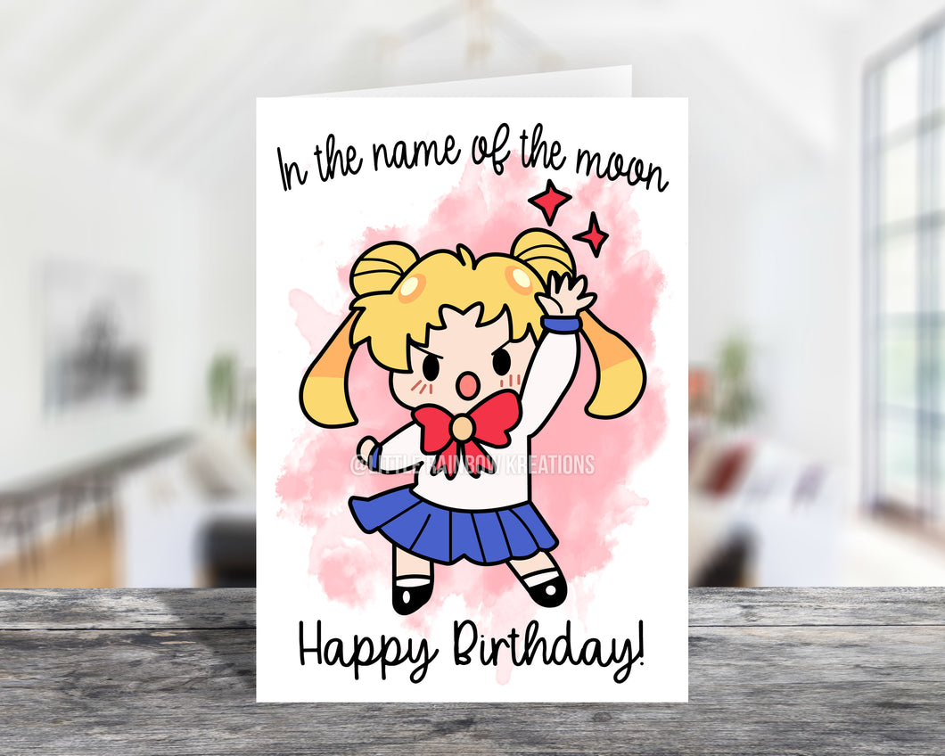 Sailor Moon 4 | Birthday Card