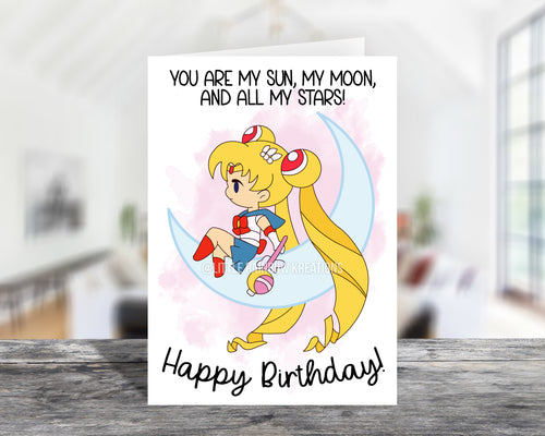 Sailor Moon 5 | Birthday Card