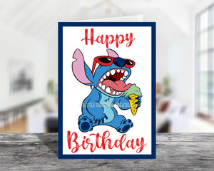 Stitch 2 | Birthday Card