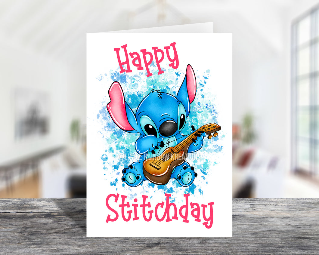 Stitch 3 | Birthday Card