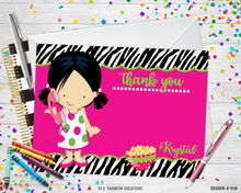 Load image into Gallery viewer, 010 | Sleepover Party Invitation &amp; Thank You Card