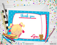 Load image into Gallery viewer, 011 | Sleepover Party Invitation &amp; Thank You Card