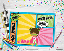 Load image into Gallery viewer, 033 | Girl Power Party Invitation &amp; Thank You Card