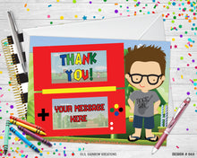 Load image into Gallery viewer, 044 | Gamer Party Invitation &amp; Thank You Card