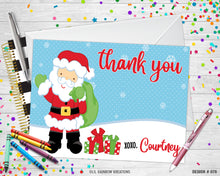 Load image into Gallery viewer, 076 | Oh Santa Baby Party Invitation &amp; Thank You Card