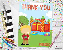 Load image into Gallery viewer, 159 | Yo Gabba Gabba Party Invitation &amp; Thank You Card