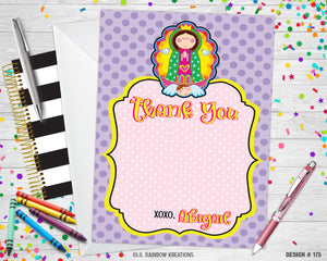 175 | Virgencita Plis Party Invitation & Thank You Card