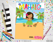 Load image into Gallery viewer, 234 | Luau Party Invitation &amp; Thank You Card