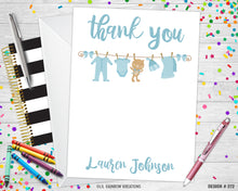 Load image into Gallery viewer, 272 | It&#39;s A Boy Baby Shower Invitation &amp; Thank You Card