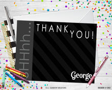 Load image into Gallery viewer, 293 | Black &amp; White Party Invitation &amp; Thank You Card