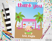 Load image into Gallery viewer, 420 | Candy Island Party Invitation &amp; Thank You Card