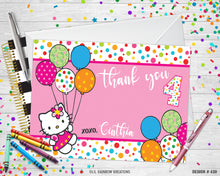 Load image into Gallery viewer, 439 | Hello Kitty Party Invitation &amp; Thank You Card