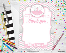 Load image into Gallery viewer, 834 | Little Tutu Princess Party Invitation &amp; Thank You Card