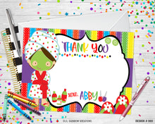 Load image into Gallery viewer, 869 | Spa Party Invitation &amp; Thank You Card