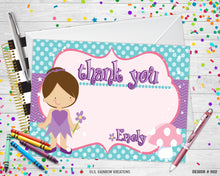 Load image into Gallery viewer, 902 | Fairy Party Invitation &amp; Thank You Card