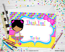 Load image into Gallery viewer, 768-3 | Tutus &amp; Sneakers Party Invitation &amp; Thank You Card