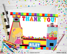 Load image into Gallery viewer, 828-3 | Arcade Party Invitation &amp; Thank You Card