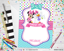 Load image into Gallery viewer, 907-5 | Minnie&#39;s Bowtique Party Invitation &amp; Thank You Card